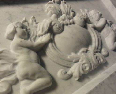 3D relief milling marble