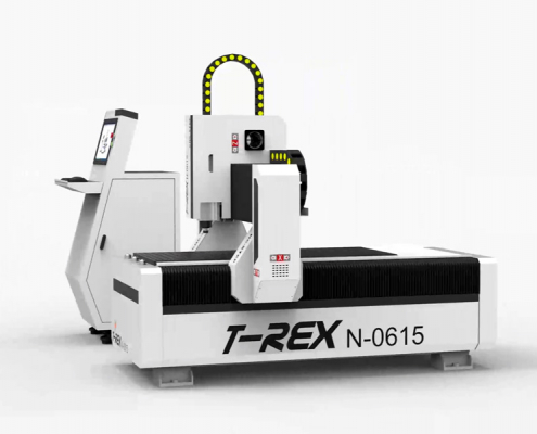 CNC Mill T-Rex N-0615 control panel and stepper motor