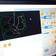 Cutting data for 6 mm steel plate
