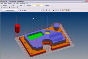 Filou NC 2D CAD CAM Frässoftware für die Erstellung von 2 D Fräsbahnen