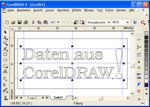 Corel Draw zu G-Code