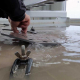 Result of Water Jet cutting of steel