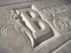 3D-VCarving in carara marble