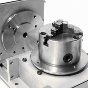 CNC Rotation Axis with Lathe Chuck