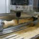 Wood turning and wood lathe