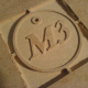 Emblem milled in a MDF board