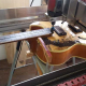 milling a guitar with open frame