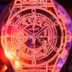 Milling ice Hublot clock