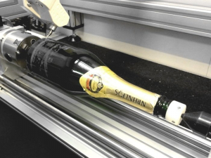 photo engraving champagne