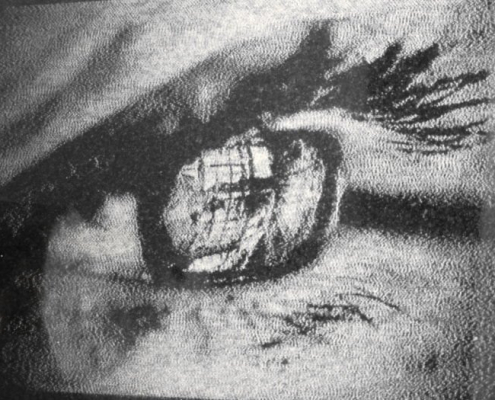 photo engraving eyes