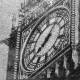 picture engraving of a clock on granite